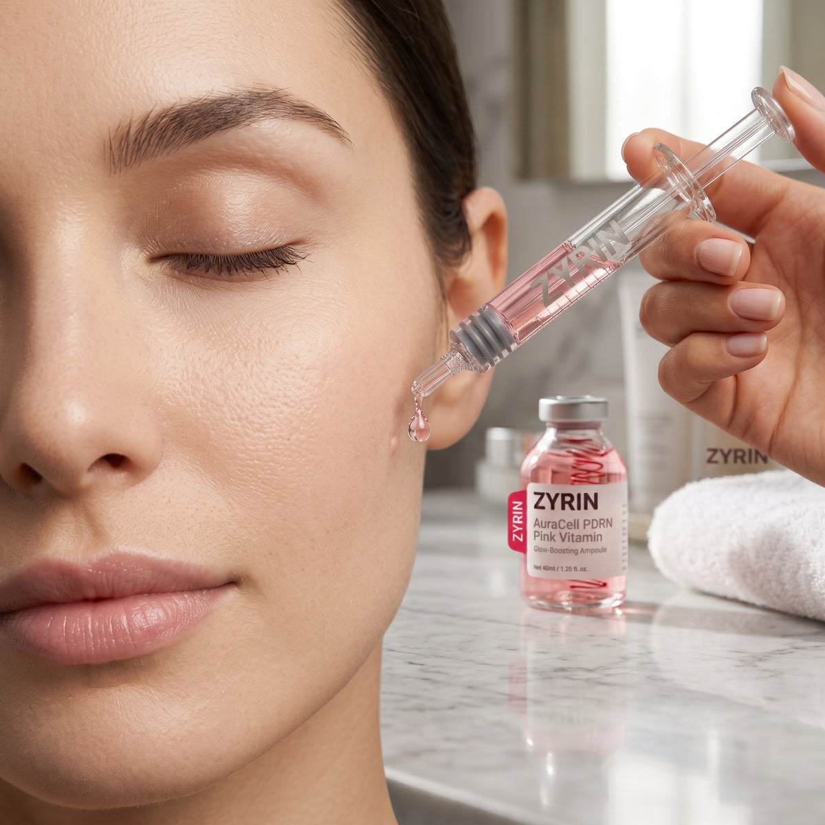 Zyrin AuraCell | PDRN Pink Vitamin Ampoule