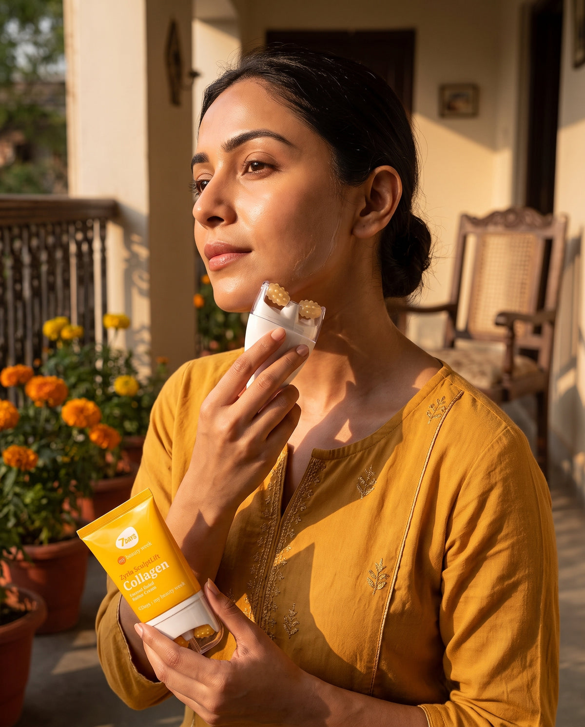 Zyrin SculptLift | Collagen Face & Neck Roller Cream
