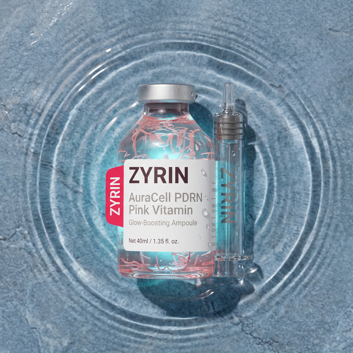 Zyrin AuraCell | PDRN Pink Vitamin Ampoule